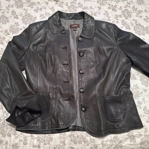 DANIER - Black Leather Jacket